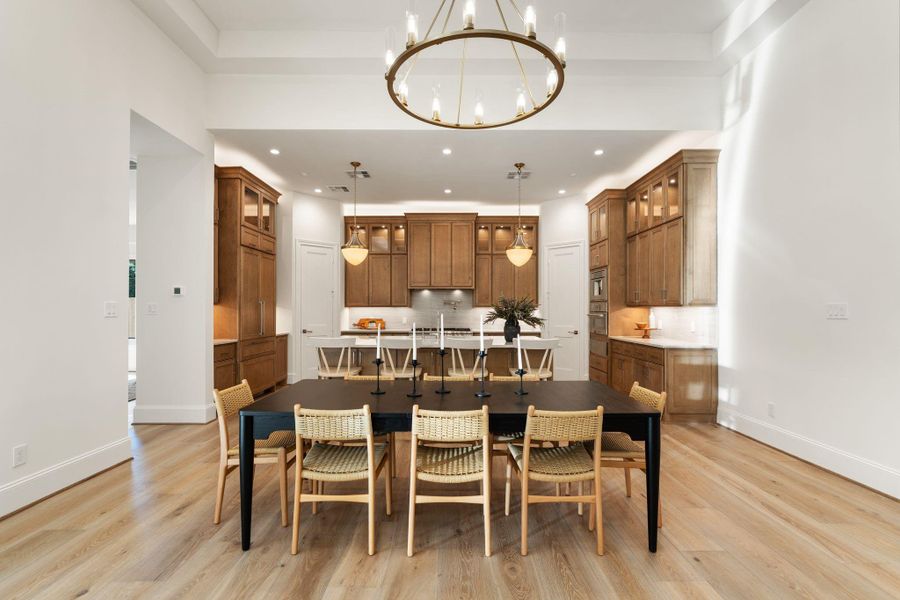 Furnished interior view inside a new home in , Houston (Image 7).