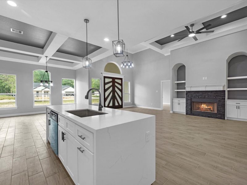 Furnished interior view inside a new home in , Dayton (Image 10).