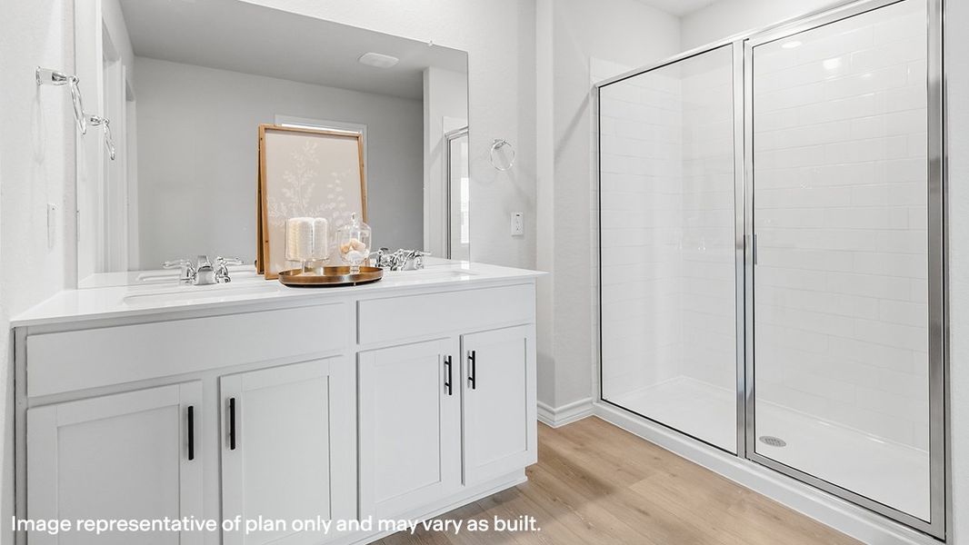 Representative furnished interior of a home built from the The Gaven by D.R. Horton in The Birch at Spencer Ranch, Boerne (Image 30).