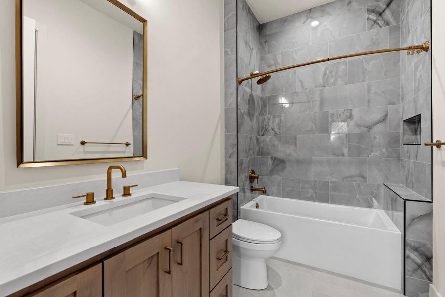 Furnished interior view inside a new home in , Dripping Springs (Image 14).