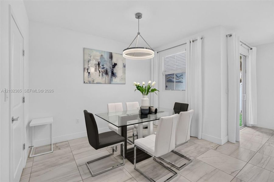 Furnished interior view inside a new home in , Pembroke Pines (Image 33).