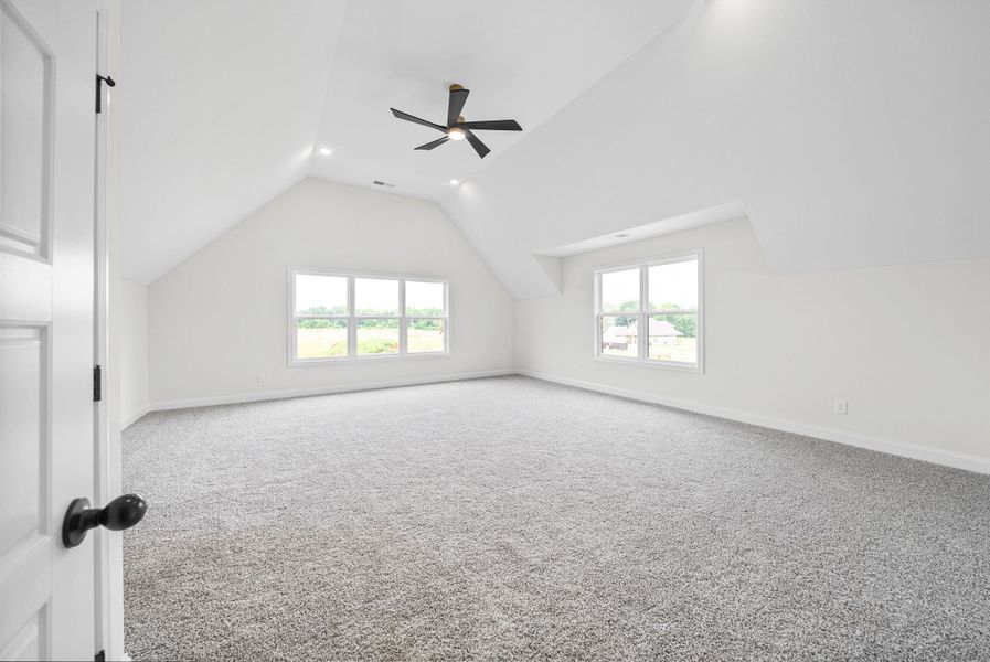 Representative unfurnished interior of a home built from the Aspen Ridge by Rockwood Homes in Wofford Estates, Clarksville (Image 19). Representative unfurnished interior of a home built from the Aspen Ridge by Rockwood Homes in Wofford Estates, Clarksville (Image 19).