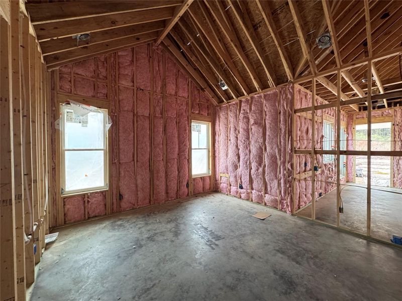 In-progress construction of a new home in , Brookeland, TX (Image 3).