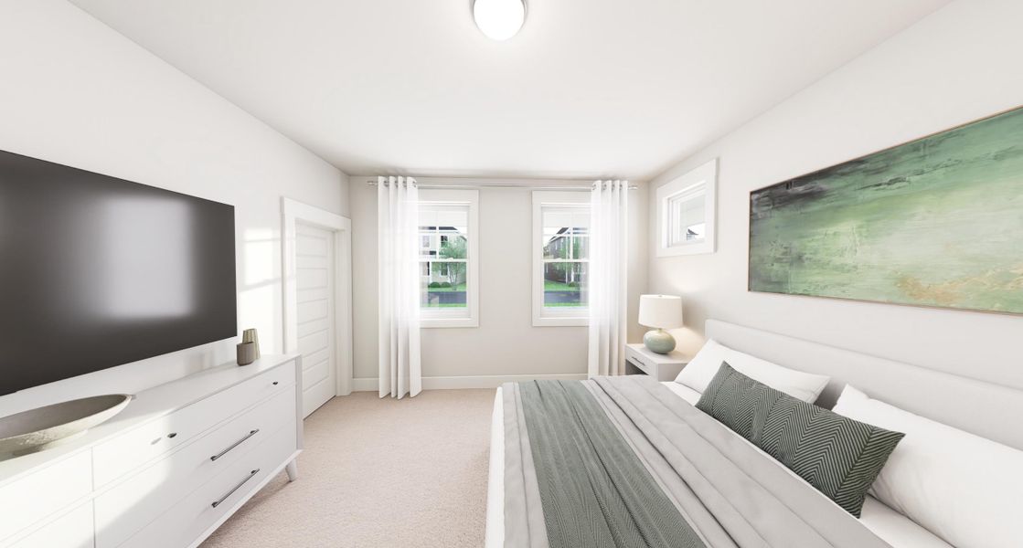 Furnished interior view inside a new home in Ponder, Zebulon (Image 4).