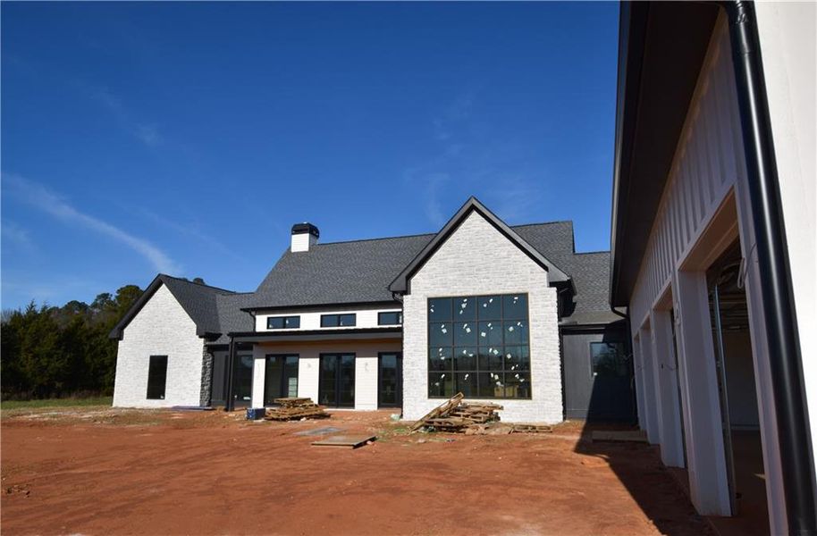 In-progress construction of a new home in , Bishop, GA (Image 27).