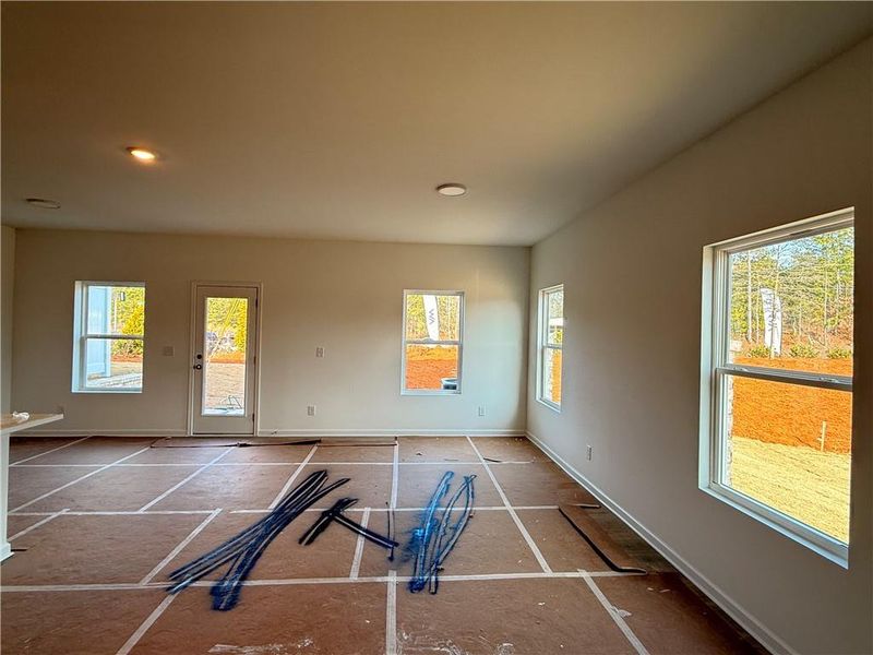 In-progress construction of a new home in Leydenview, Mableton, GA (Image 52).