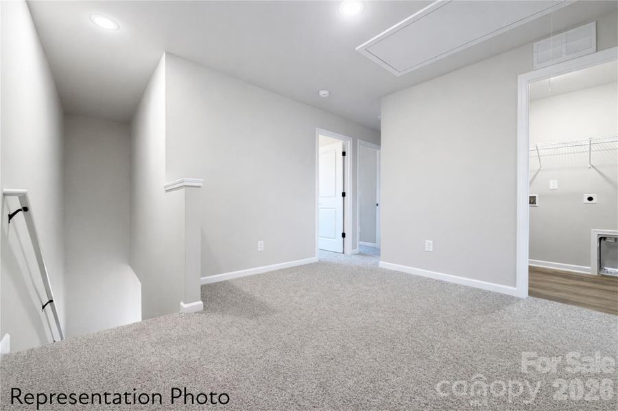 Spacious, unfurnished interior of a new home in , Charlotte (Image 18).