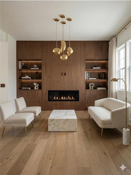 Furnished interior view inside a new home in , Buford (Image 7).