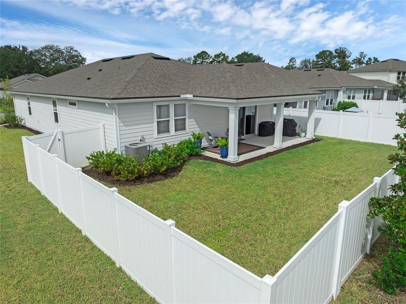 Exterior details and patio area of a home in , St. Augustine (Image 3). Exterior details and patio area of a home in , St. Augustine (Image 3).
