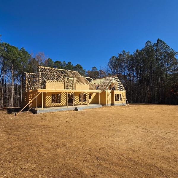 In-progress construction of a new home in , Acworth, GA (Image 81).