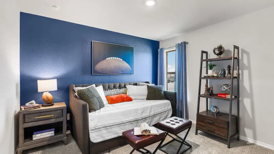 Furnished interior view inside a new home in Rosewood at Beltmill, Fort Worth (Image 33).
