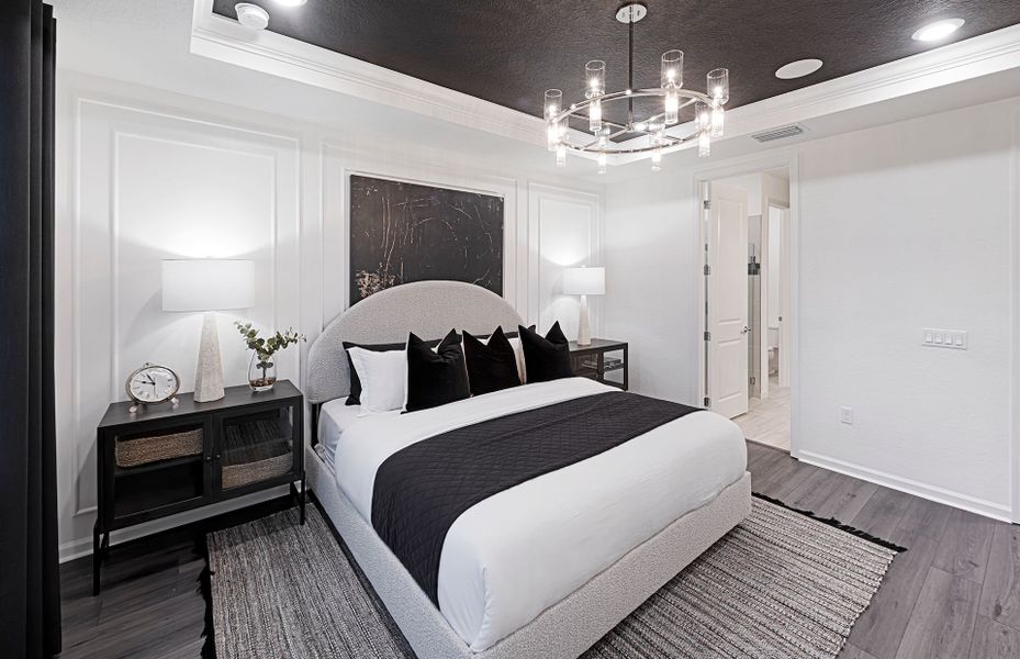 Furnished interior view inside a new home in Highpointe, Stuart (Image 12).