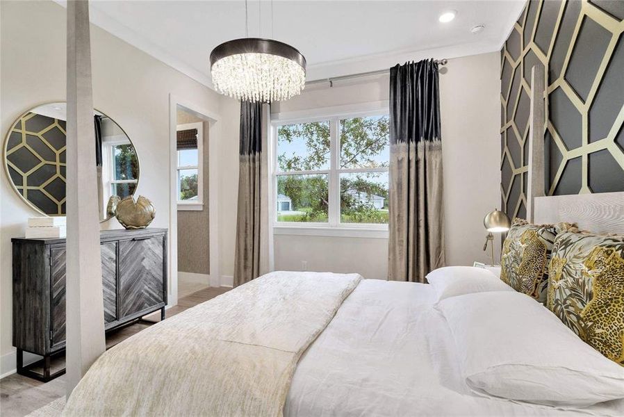 Furnished interior view inside a new home in Serengeti, Spring Hill (Image 15).