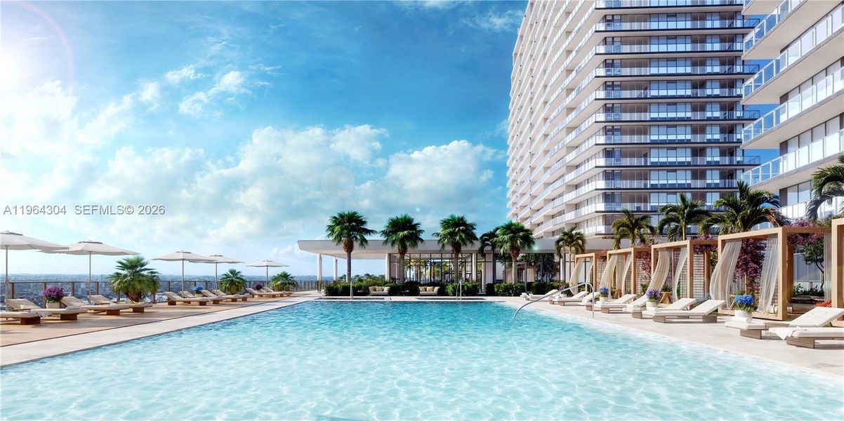 Condo located in Hallandale Beach, FL showcasing its design and architecture (Image 5).