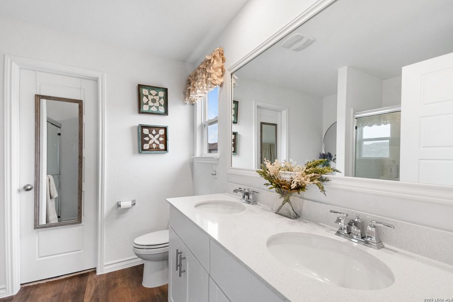Furnished interior view inside a new home in Corley Farms, Boerne (Image 5).