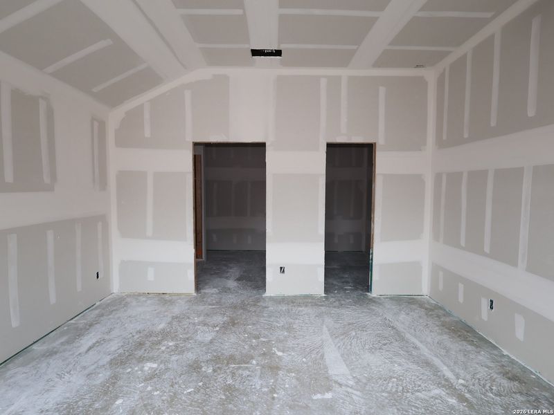 In-progress construction of a new home in Park Place, New Braunfels, TX (Image 30).