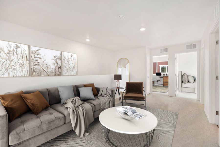 812 - Silvercliff Townhome Staged Loft