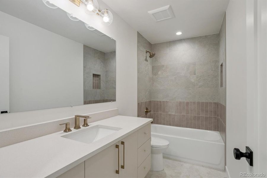 Furnished interior view inside a new home in , Denver (Image 14).