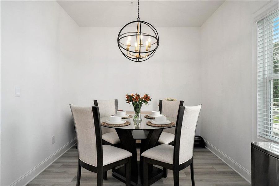 Furnished interior view inside a new home in , Smyrna (Image 16).