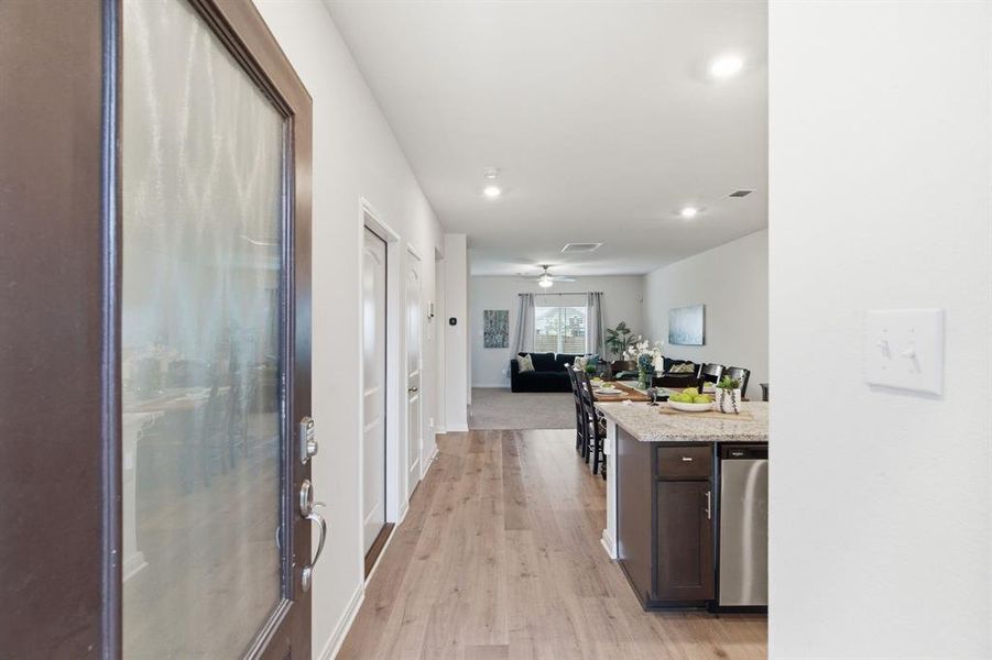 Furnished interior view inside a new home in , Fort Worth (Image 5).