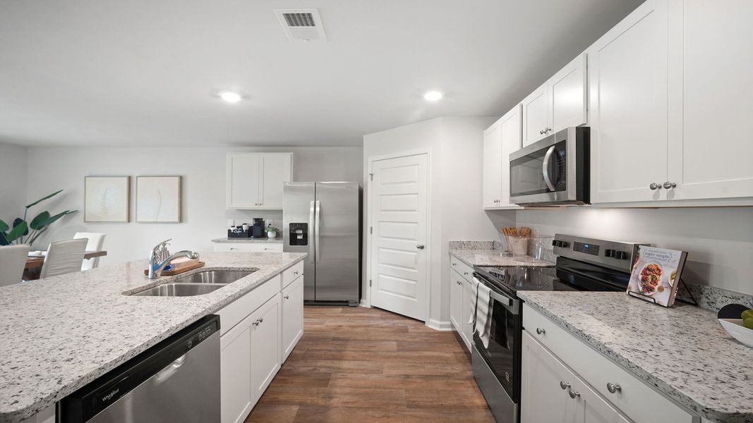 Furnished interior view inside a new home in The Groves at Bees Creek, Ridgeland (Image 6).