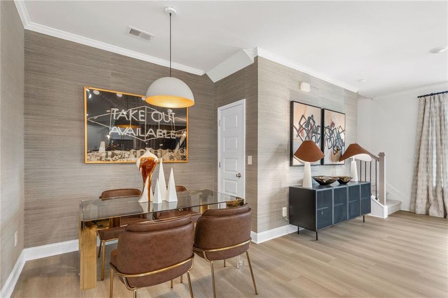 Furnished interior view inside a new home in Porter Reserve, Decatur (Image 14).