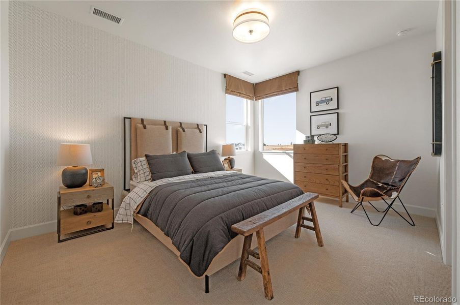 Furnished interior view inside a new home in , Parker (Image 25).