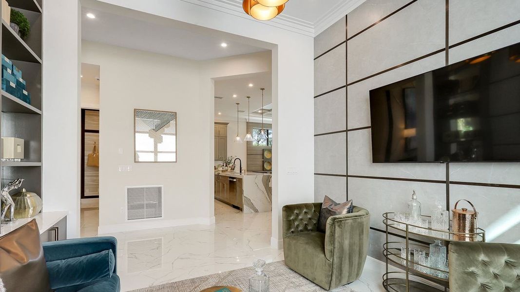Representative furnished interior of a home built from the Julia by Kolter Homes in The Cove at Park Trace, Stuart (Image 17).