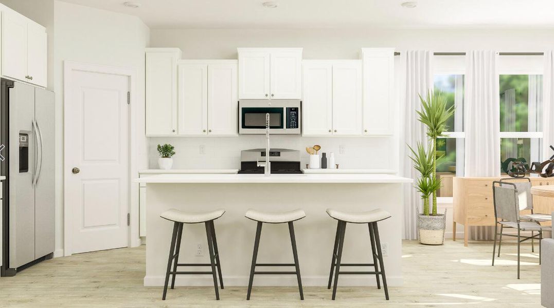 Furnished interior view inside a new home in Carnes Crossroads, Summerville (Image 6).