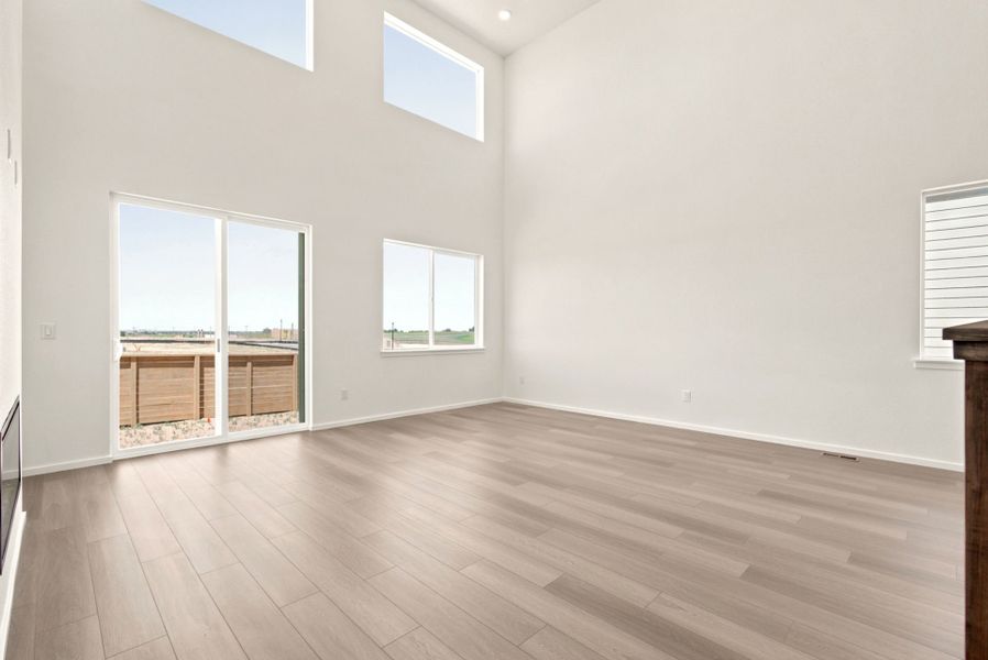 Spacious, unfurnished interior of a new home in Cordovan, Firestone (Image 34). Spacious, unfurnished interior of a new home in Cordovan, Firestone (Image 34).