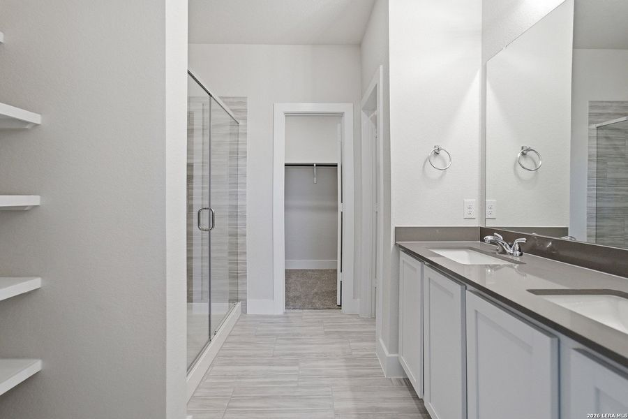 Furnished interior view inside a new home in Morgan Meadows, San Antonio (Image 7).