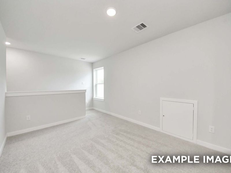 Representative unfurnished interior of a home built from the The Blanco F by Davidson Homes LLC in Windmill Estates, Magnolia (Image 32).