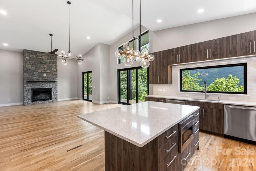 Furnished interior view inside a new home in , Waynesville (Image 15).