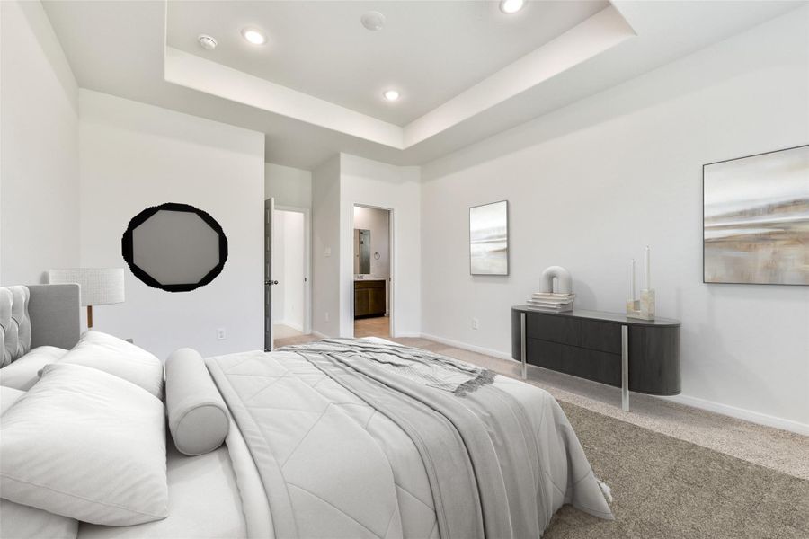 Virtually Rendered Image.