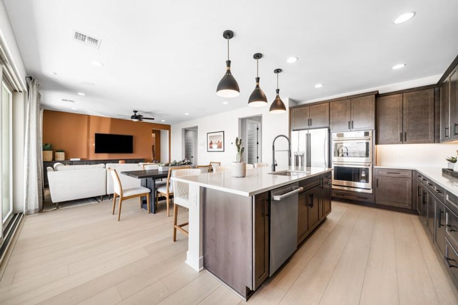 Representative furnished interior of a home built from the Havasupai by Taylor Morrison in Ovation at Meridian 55+, Queen Creek (Image 9). Representative furnished interior of a home built from the Havasupai by Taylor Morrison in Ovation at Meridian 55+, Queen Creek (Image 9).