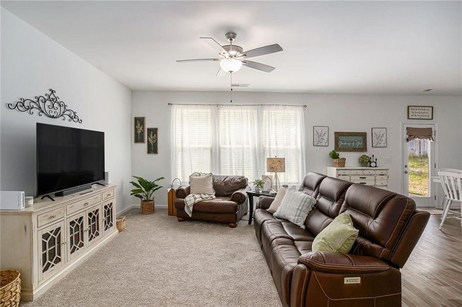 Furnished interior view inside a new home in Vineyard Park, Griffin (Image 14). Furnished interior view inside a new home in Vineyard Park, Griffin (Image 14).