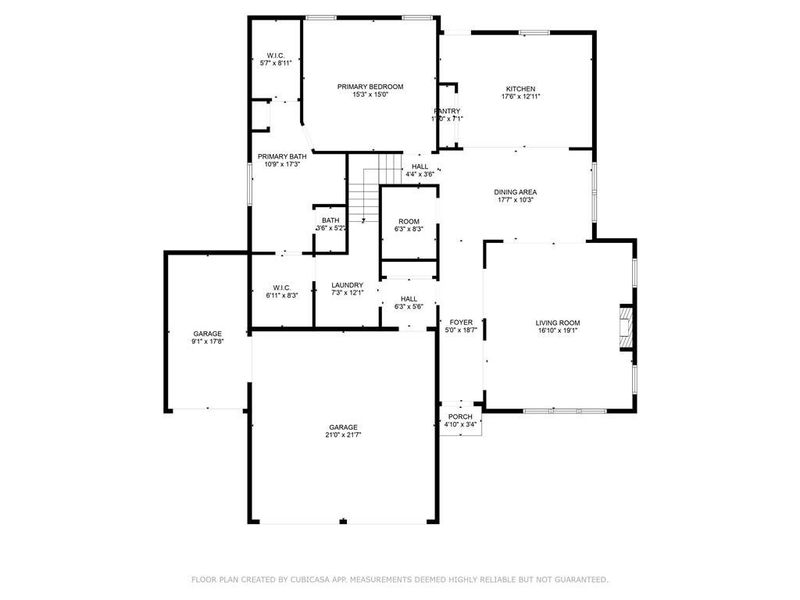 2D floor plan layout of this home in , Ringgold, GA (Image 5). 2D floor plan layout of this home in , Ringgold, GA (Image 5).