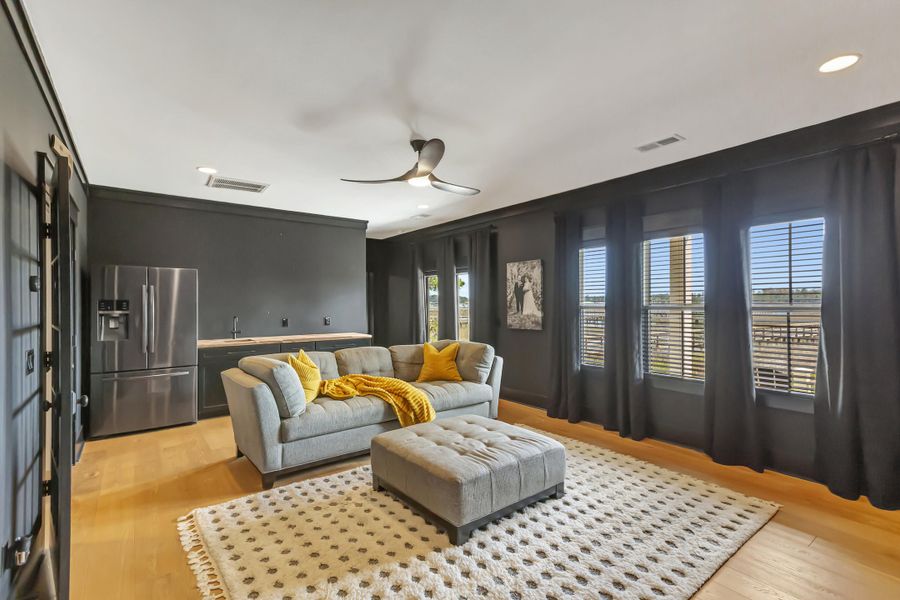 Furnished interior view inside a new home in , Wando (Image 36).