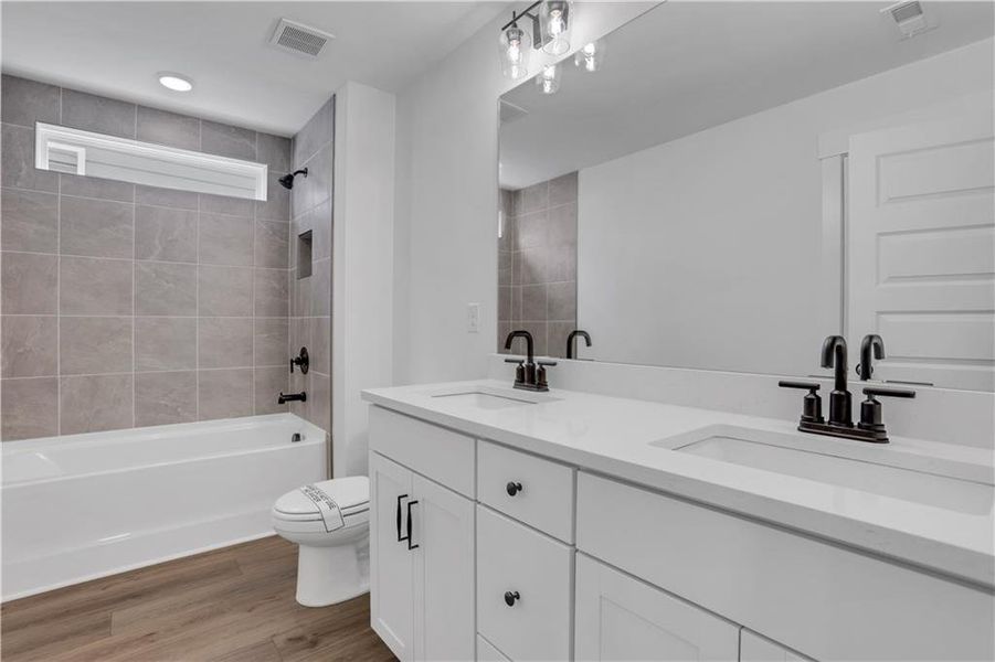 Furnished interior view inside a new home in Marble Tree, Ball Ground (Image 13).