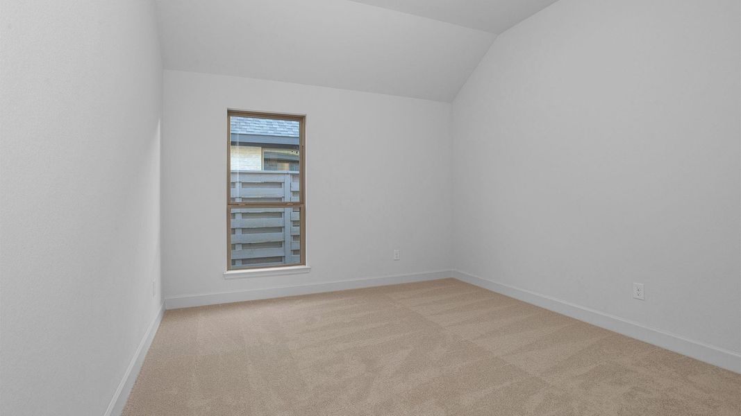 Spacious, unfurnished interior of a new home in Austin Point 60', Richmond (Image 11).