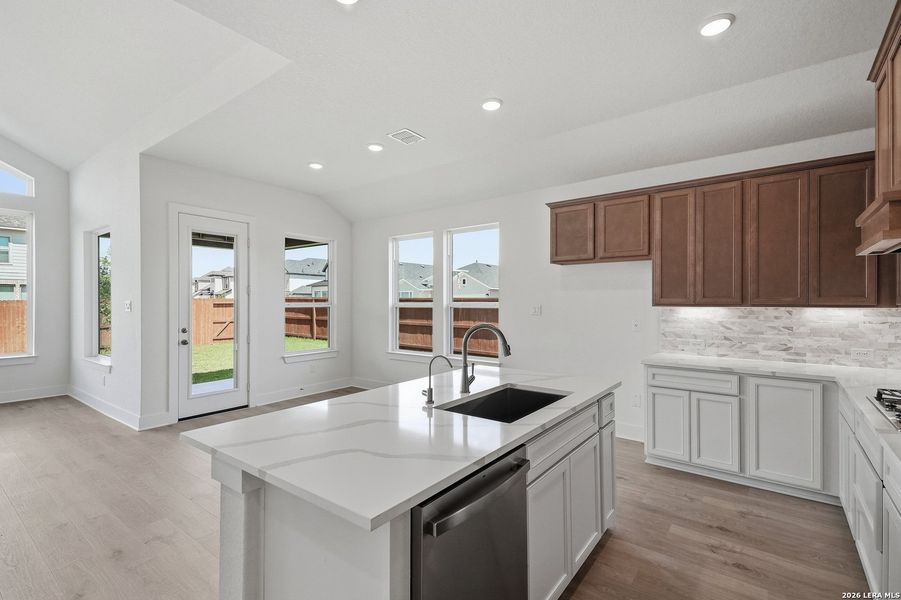 Furnished interior view inside a new home in Stillwater Ranch, San Antonio (Image 11).