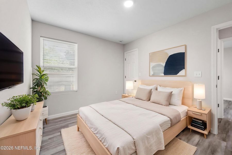 Furnished interior view inside a new home in , Jacksonville (Image 8).
