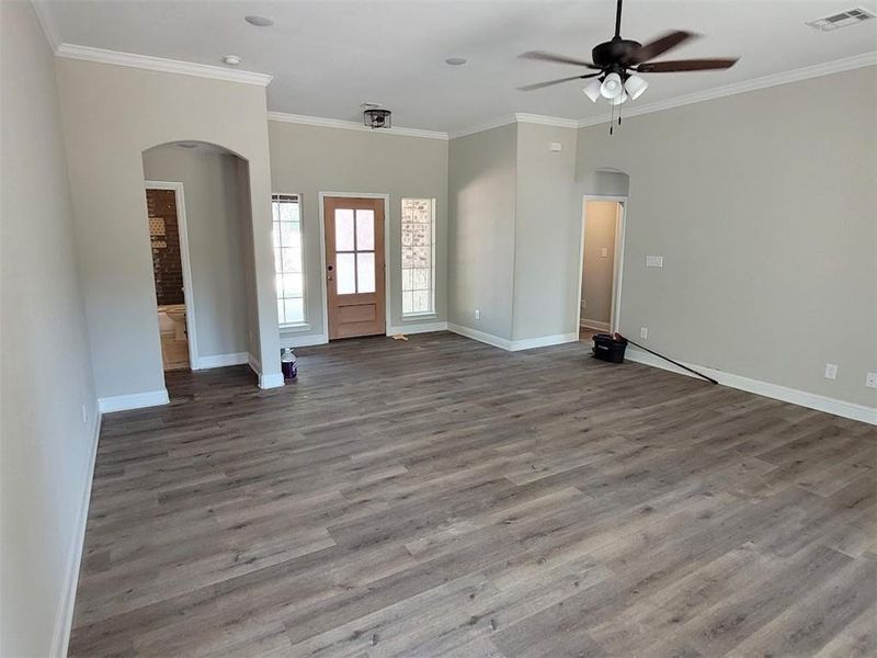 Spacious, unfurnished interior of a new home in , Waco (Image 12). Spacious, unfurnished interior of a new home in , Waco (Image 12).