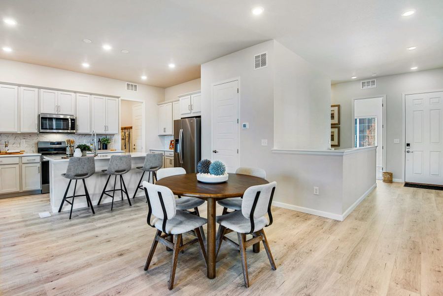 Representative furnished interior of a home built from the 3405 by Tri Pointe Homes in Westside Crossing, Berthoud (Image 21). Representative furnished interior of a home built from the 3405 by Tri Pointe Homes in Westside Crossing, Berthoud (Image 21).