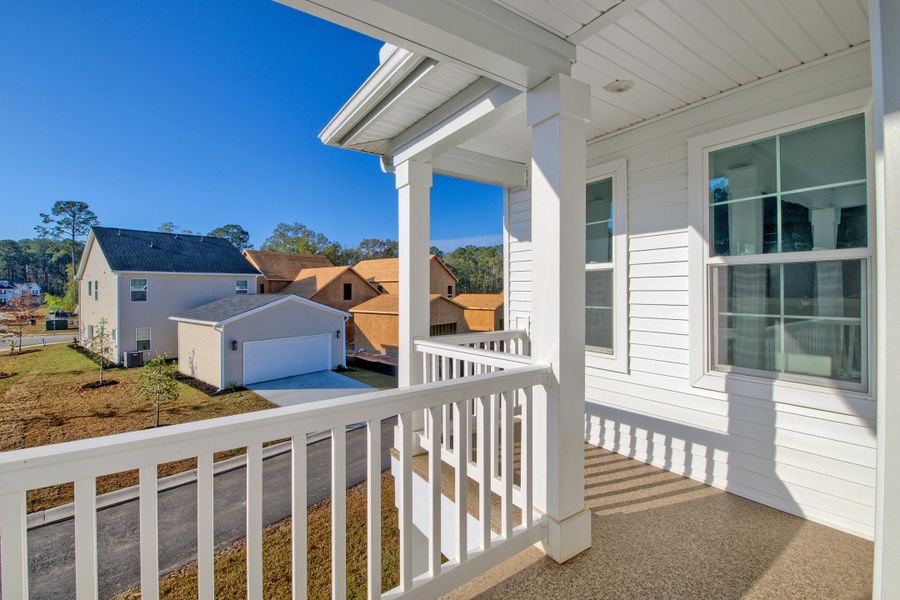 Exterior details and patio area of a home in Six Oaks, Summerville (Image 37). Exterior details and patio area of a home in Six Oaks, Summerville (Image 37).