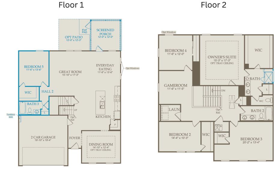 2D floor plan layout of this home in Solana, Durham, NC (Image 2). 2D floor plan layout of this home in Solana, Durham, NC (Image 2).