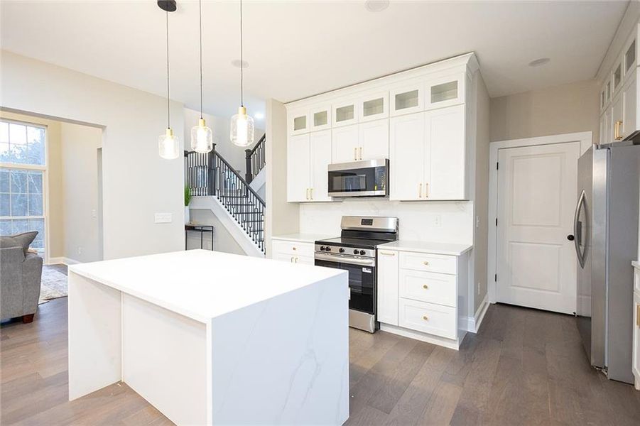 Furnished interior view inside a new home in , Douglasville (Image 39).