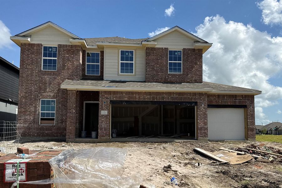 In-progress construction of a new home in River Ranch Meadows, Dayton, TX (Image 22). In-progress construction of a new home in River Ranch Meadows, Dayton, TX (Image 22).