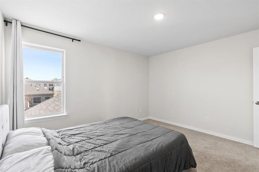 Furnished interior view inside a new home in Riverset, Garland (Image 28). Furnished interior view inside a new home in Riverset, Garland (Image 28).