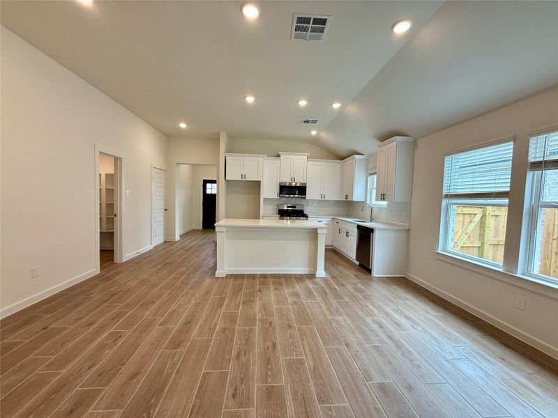 Furnished interior view inside a new home in Ashland, Angleton (Image 8).